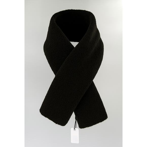 Treasure & Bond Black Sherpa Fleece Two-Way Scarf Wrap - Picture 9 of 9